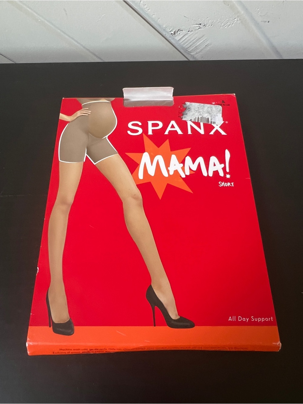 NIB SPANX Nude Maternity Support Short Shaper